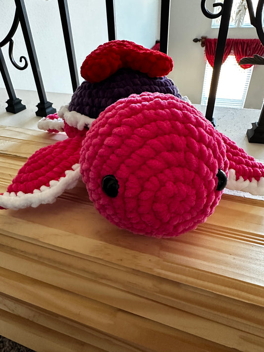 Heart Turtle Plushie